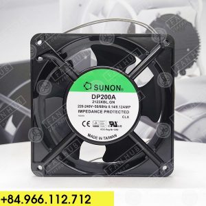 COOLING FAN SUNON DP200A 2123XBL.GN, 220-240VAC, 120x120x38mm