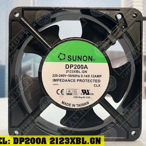 COOLING FAN SUNON DP200A 2123XBL.GN, 220-240VAC, 120x120x38mm