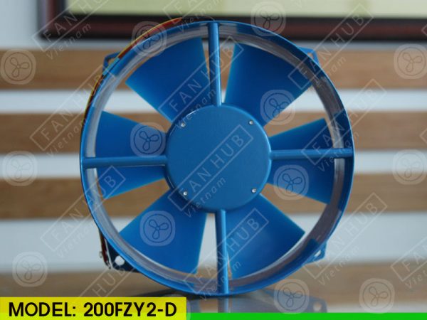 200FZY2-D - AC Axial Fan, 220VAC, 210x70mm