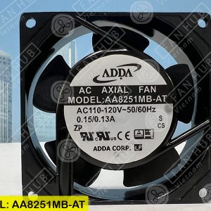 COOLING FAN ADDA AA8251MB-AT, 110-120VAC, 80x80x25mm