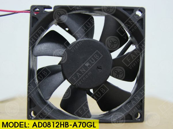 ADDA AD0812HB-A70GL - Inverter Fan, 12VDC, 80x80x25mm