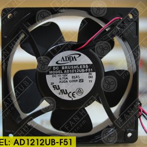 ADDA AD1212UB-F51 - Inverter Fan, 12VDC, 120x120x38mm