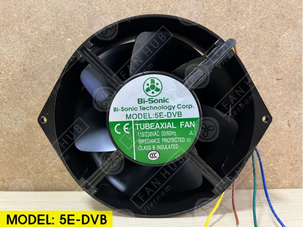 Bi-Sonic 5E-DVB - AC AXIAL FAN, 115-230VAC, 170x150x55mm