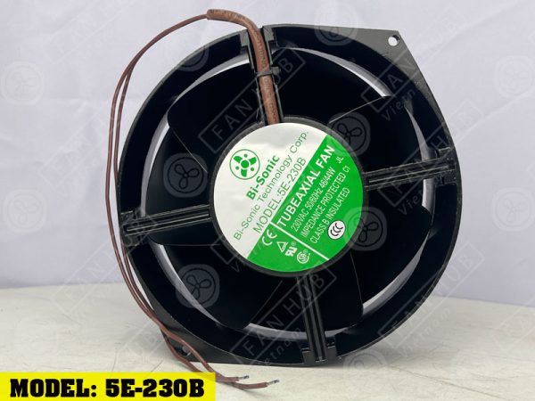 COOLING FAN Bi-Sonic 5E-230B, 230VAC, 170x150x55mm