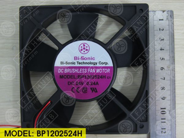 Bi-Sonic BP1202524H - Inverter Fan, 115VAC, 24VDC, 120x120x25mm