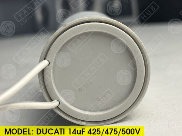 DUCATI CBB60 14uF, 425/475/500VAC - Motor Capacitor