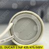 DUCATI CBB60 2.5uF, 425/475/500VAC - Motor Capacitor