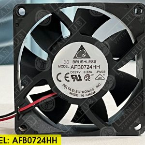 DELTA AFB0724HH - Inverter Fan, 24VDC, 70x70x25mm