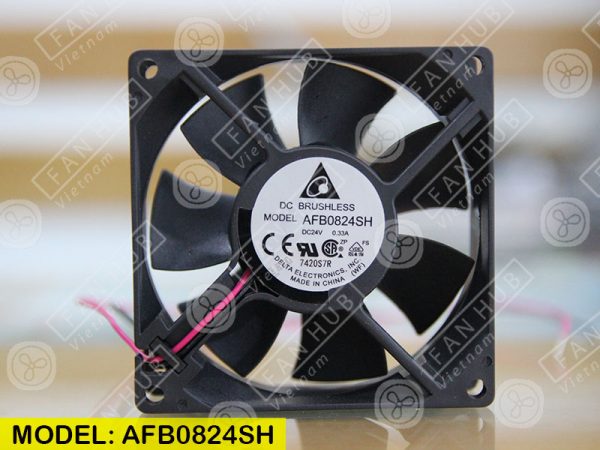 DELTA AFB0824SH - Inverter Fan, 24VDC, 80x80x25mm