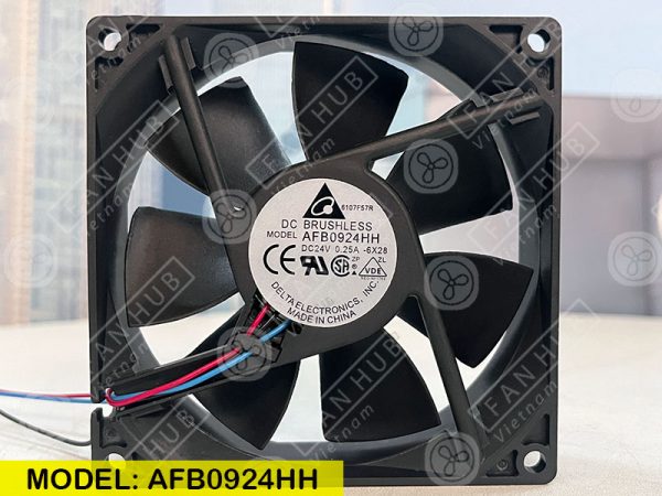 DELTA AFB0924HH - Inverter Fan, 24VDC, 92x92x25mm