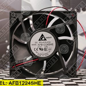 COOLING FAN DELTA AFB1224SHE, 24VDC, 120x120x38mm