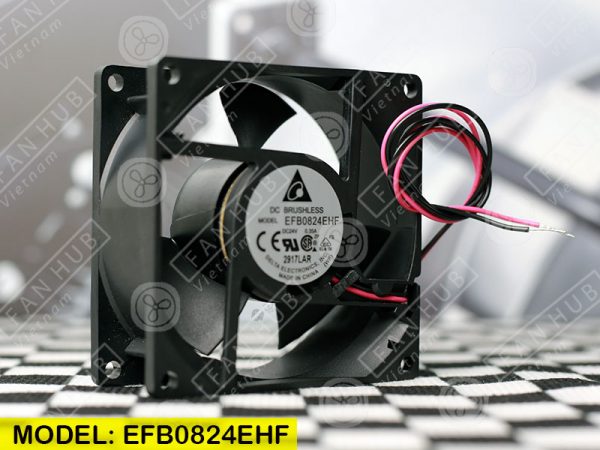 DELTA EFB0824EHF - Inverter Fan, 24VDC, 80x80x32mm