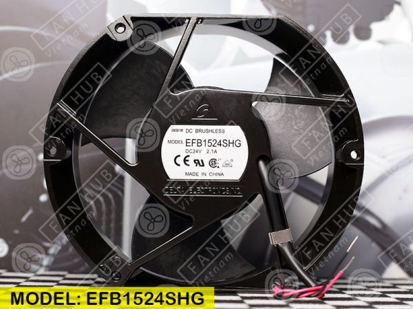 DELTA EFB1524SHG - Inverter Fan, 24VDC, 172x150x51mm