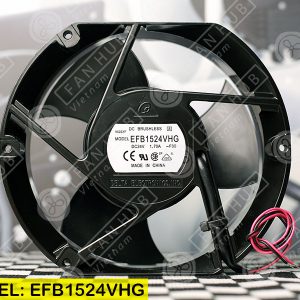 DELTA EFB1524VHG - Inverter Fan, 24VDC, 172x150x51mm