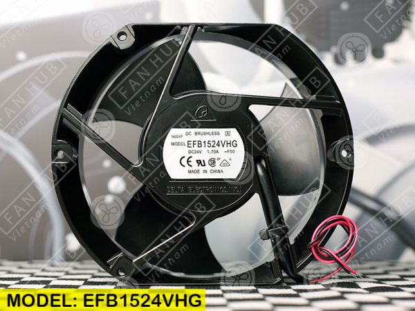 DELTA EFB1524VHG - Inverter Fan, 24VDC, 172x150x51mm