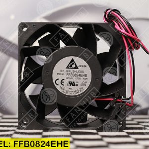 DELTA FFB0824EHE - Inverter Fan, 24VDC, 80x80x38mm