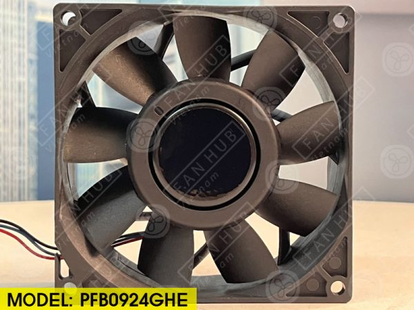 DELTA PFB0924GHE - Inverter Fan, 24VDC, 92x92x38mm