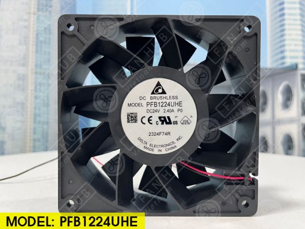 DELTA PFB1224UHE - Inverter Fan, 24VDC, 120x120x38mm