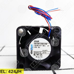 EBMPAPST 424JH - Inverter Fan, 24VDC, 40x40x28mm