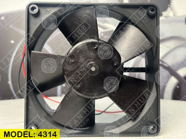 EBMPAPST 4314 - Inverter Fan, 24VDC, 120x120x32mm