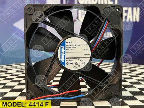 EBMPAPST 4414F - Inverter Fan, 24VDC, 120x120x25mm