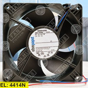 EBMPAPST 4414N - Inverter Fan, 24VDC, 120x120x38mm