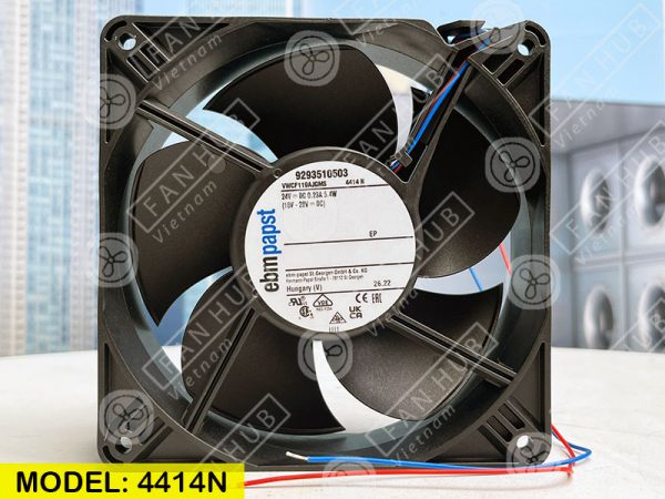 EBMPAPST 4414N - Inverter Fan, 24VDC, 120x120x38mm