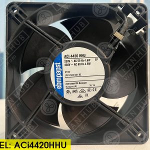 EBMPAPST ACi4420HHU - EC AXIAL FAN, 230VAC, 120x120x38mm