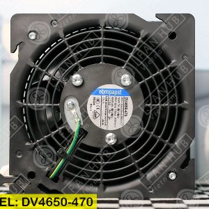 EBMPAPST DV4650-470 - AC AXIAL FAN, 230VAC, 120x120x38mm