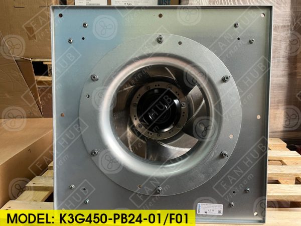 EBMPAPST K3G450-PB24-01/F01 - Fan For AHU, 400VAC, 450mm