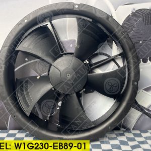 EBMPAPST W1G230-EB89-01 - EC Axial Fan, 230VAC, 230mm