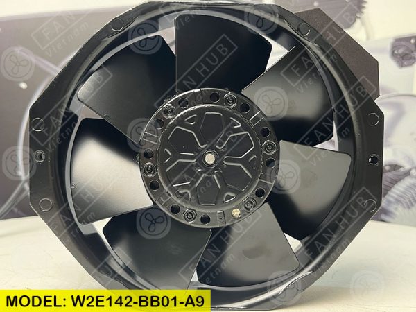 COOLING FAN EBMPAPST W2E142-BB01-A9, 230VAC, 172x150x38mm