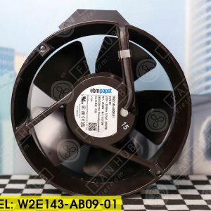 EBMPAPST W2E143-AB09-01 - AC Axial Fan, 230VAC, 172x51mm