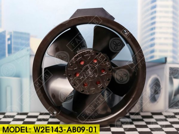 EBMPAPST W2E143-AB09-01 - AC Axial Fan, 230VAC, 172x51mm