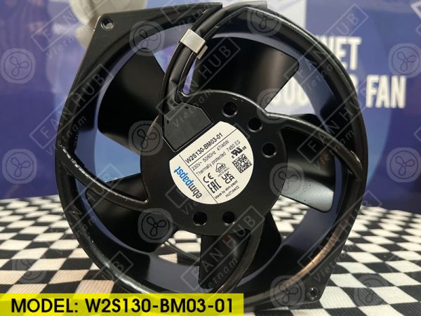 EBMPAPST W2S130-BM03-01 - AC Axial Fan, 230VAC, 172x150x55mm