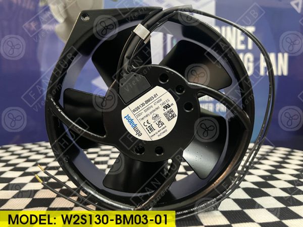 EBMPAPST W2S130-BM03-01 - AC Axial Fan, 230VAC, 172x150x55mm