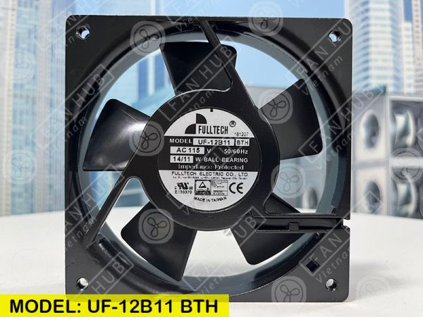 FULLTECH UF-12B11 BTH - AC AXIAL FAN, 115VAC, 120x120x25mm