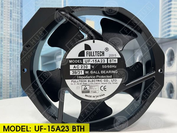 FULLTECH UF-15A23 BTH - AC Axial Fan, 230VAC, 172x150x38mm