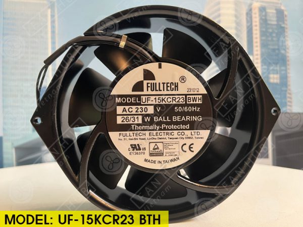 FULLTECH UF-15KCR23 BTH - AC Axial Fan, 230VAC, 172x150x55mm