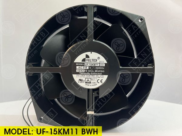 FULLTECH UF-15KM11 BWH - AC AXIAL FAN, 115VAC, 172x150x55mm