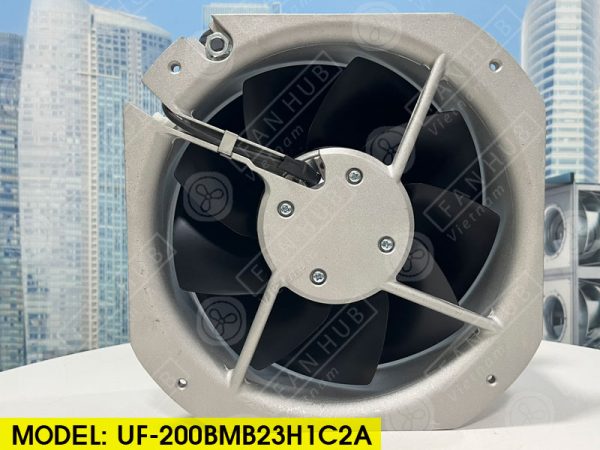 FULLTECH UF-200BMB23H1C2A - AC AXIAL FAN, 230VAC, 225x225x80mm