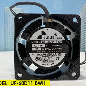 FULLTECH UF-60D11 BWH - AC AXIAL FAN, 115VAC, 60x60x30mm