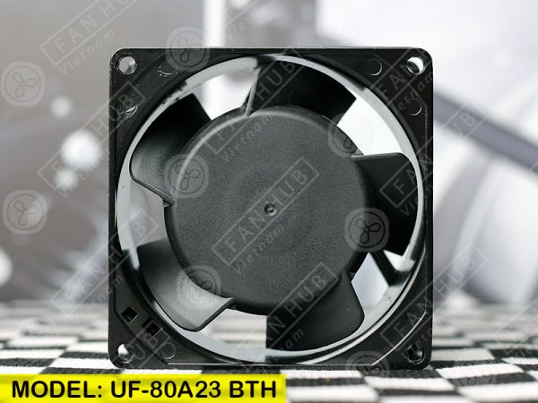 FULLTECH UF-80A23 BTH - AC AXIAL FAN, 230VAC, 80x80x38mm