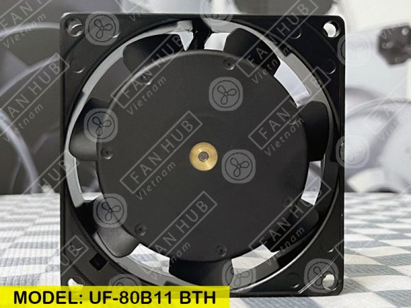 FULLTECH UF-80B11 BTH - AC AXIAL FAN, 115VAC, 80x80x25mm