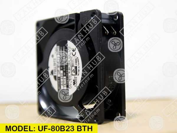 FULLTECH UF-80B23 BTH - AC AXIAL FAN, 230VAC, 80x80x25mm