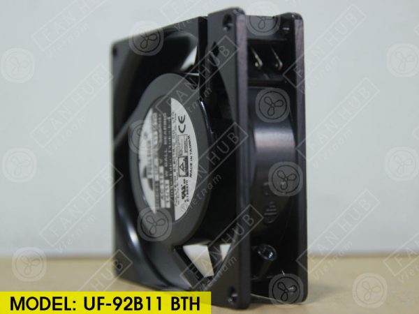 FULLTECH UF-92B11 BTH - AC AXIAL FAN, 115VAC, 92x92x25mm