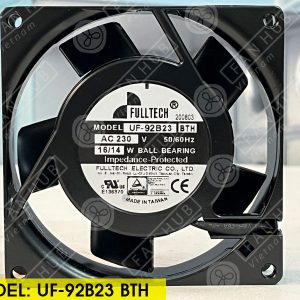 FULLTECH UF-92B23 BTH - AC AXIAL FAN, 230VAC, 92x92x25mm