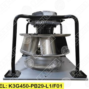 EC FAN EBMPAPST K3G450-PB29-L1/F01 - Fan For AHU, 3 Phase 380~480VAC, 450mm