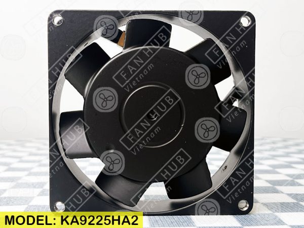KAKU KA9225HA2 - AC Axial fan, 220-240VAC, 92x92x25mm
