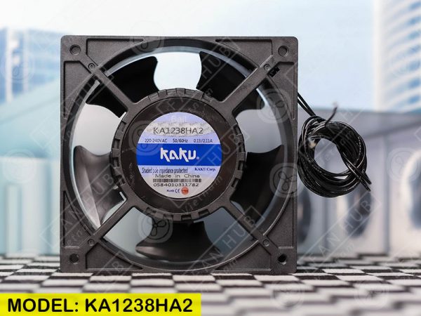 COOLING FAN KAKU KA1238HA2, 220-240VAC, 120x120x38mm